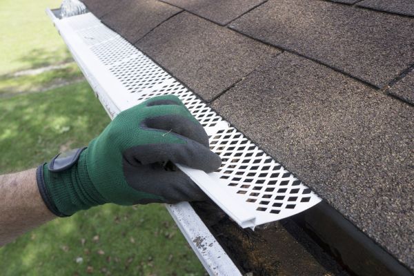 Gutter Filter Installation in Mckinney